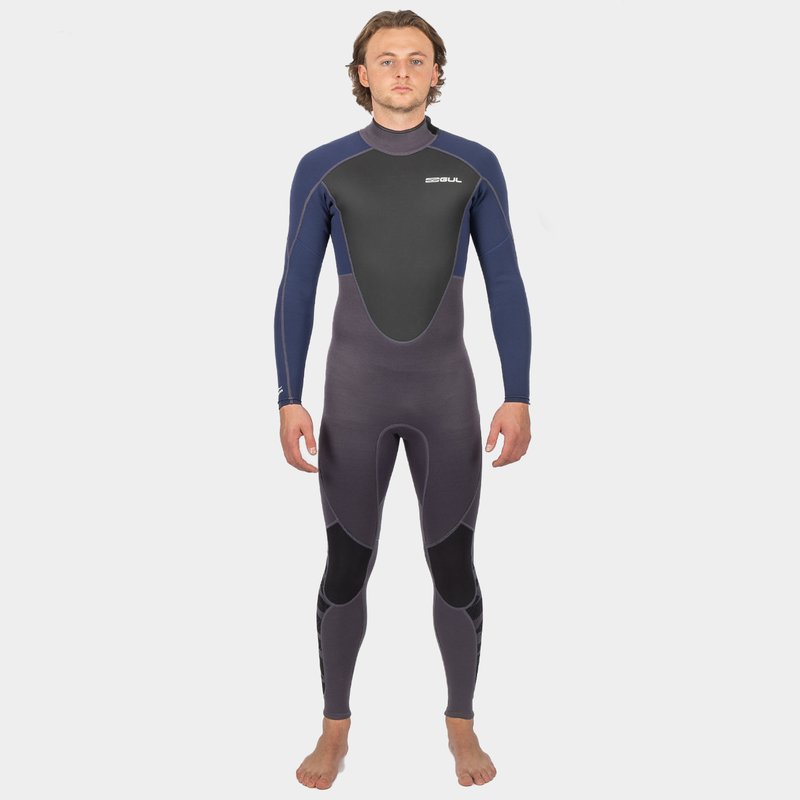 Gul Mens Response FL 3/2 mm Wetsuit - Grey/Navy