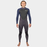 Gul Mens Response FL 3/2 mm Wetsuit - Grey/Navy