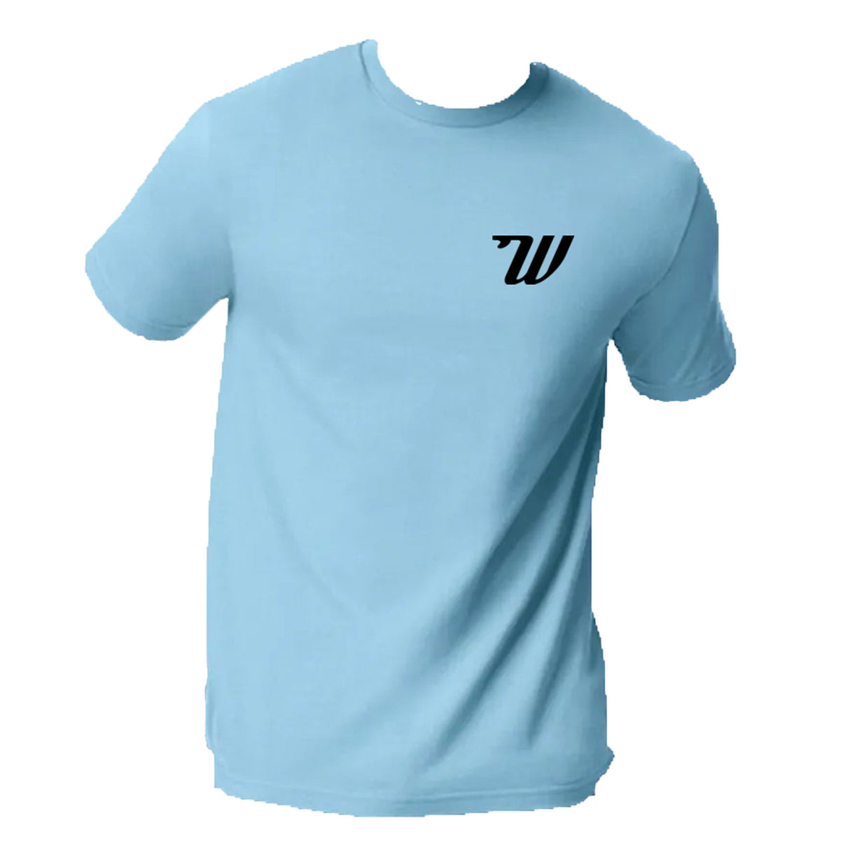 Woodies Dunluce Logo Tee - Light Blue