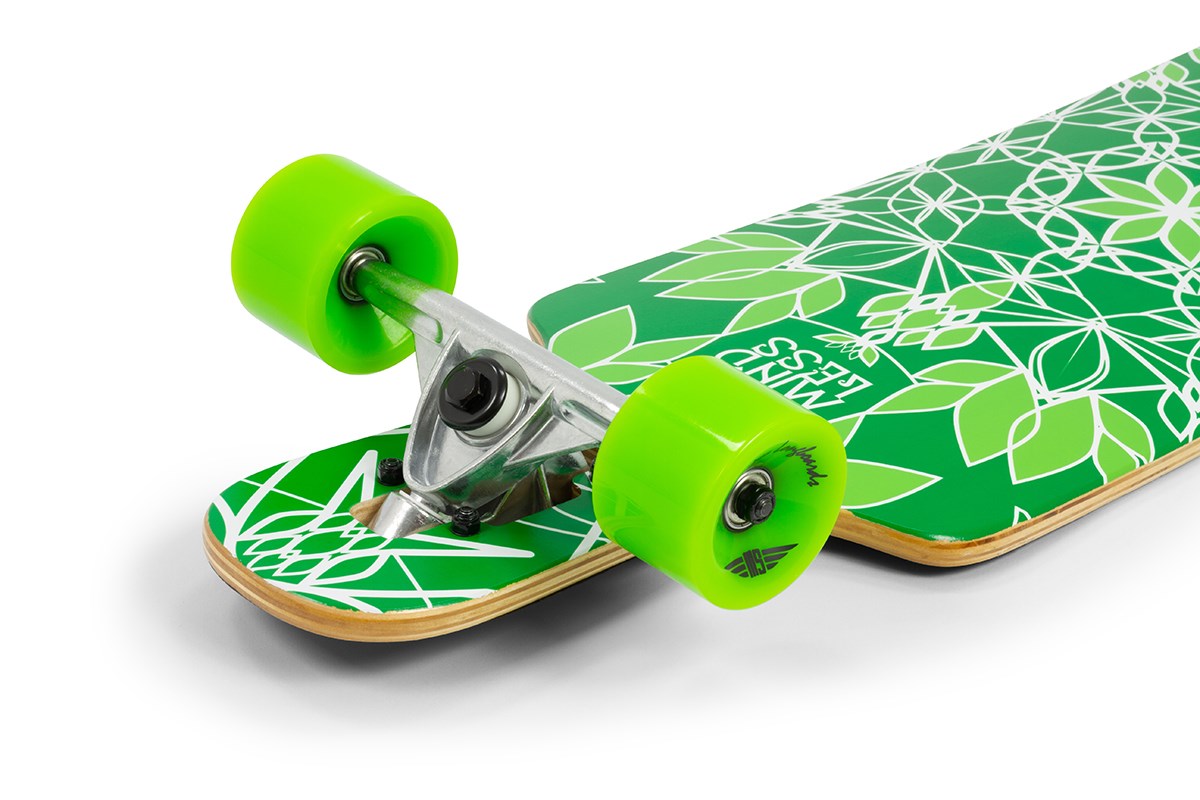 Mindless Sanke III Longboard - 9.5" x 39" - Green