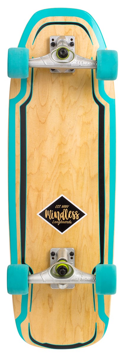 Mindless Surf Skate 9.5" x 30" -  Multiple Colors