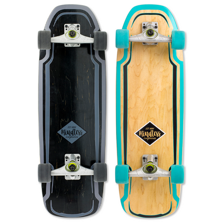 Mindless Surf Skate 9.5" x 30" -  Multiple Colors