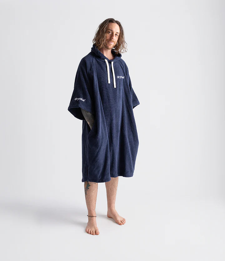 Dryrobe - Toweling Changing Robe - Navy 2.0