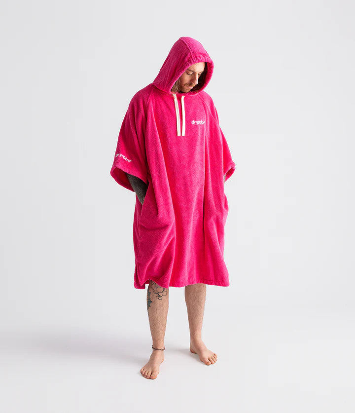Dryrobe - Toweling Changing Robe - Pink 2.0
