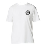 Woodies Causeway Logo Tee - White