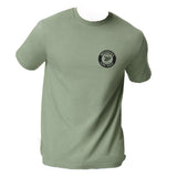 Woodies Causeway Logo Tee - Sage