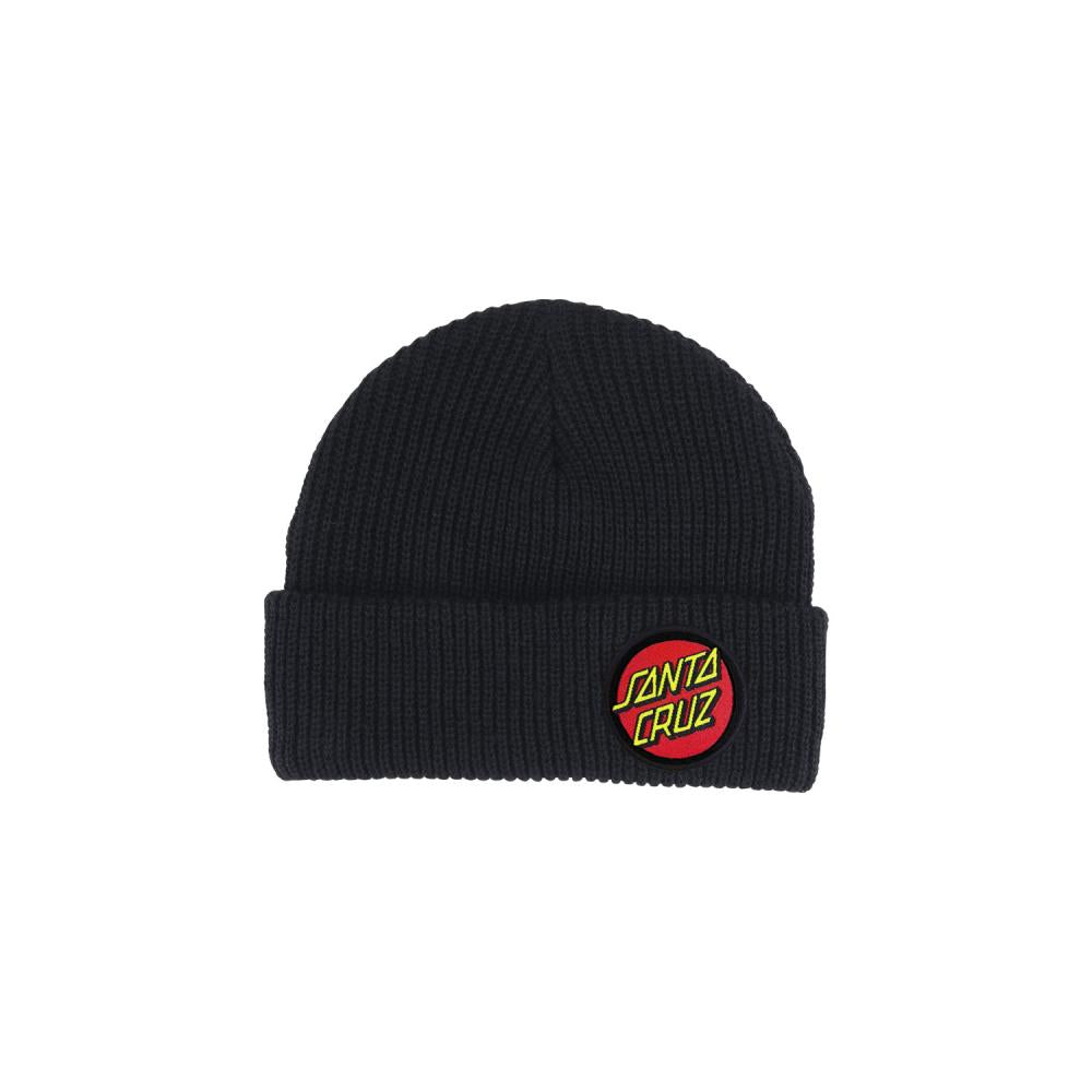 Santa Cruz Beanie Classic Dot Beanie - Black