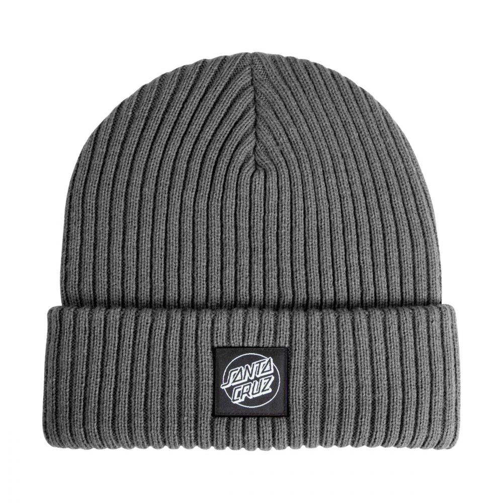 Santa Cruz Beanie Opus Dot Label Beanie Flint O/S ADULT