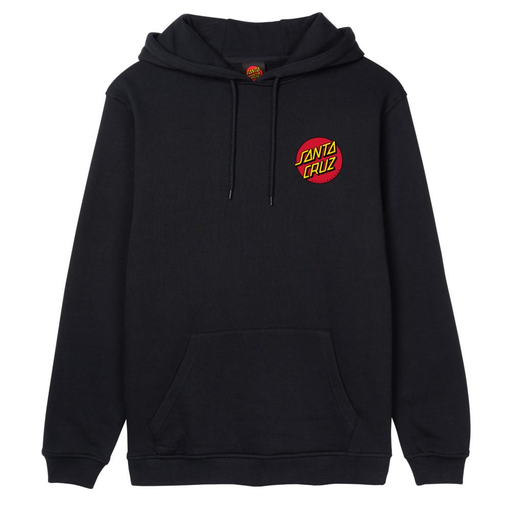 Santa Cruz Classic Dot  Hood - Black