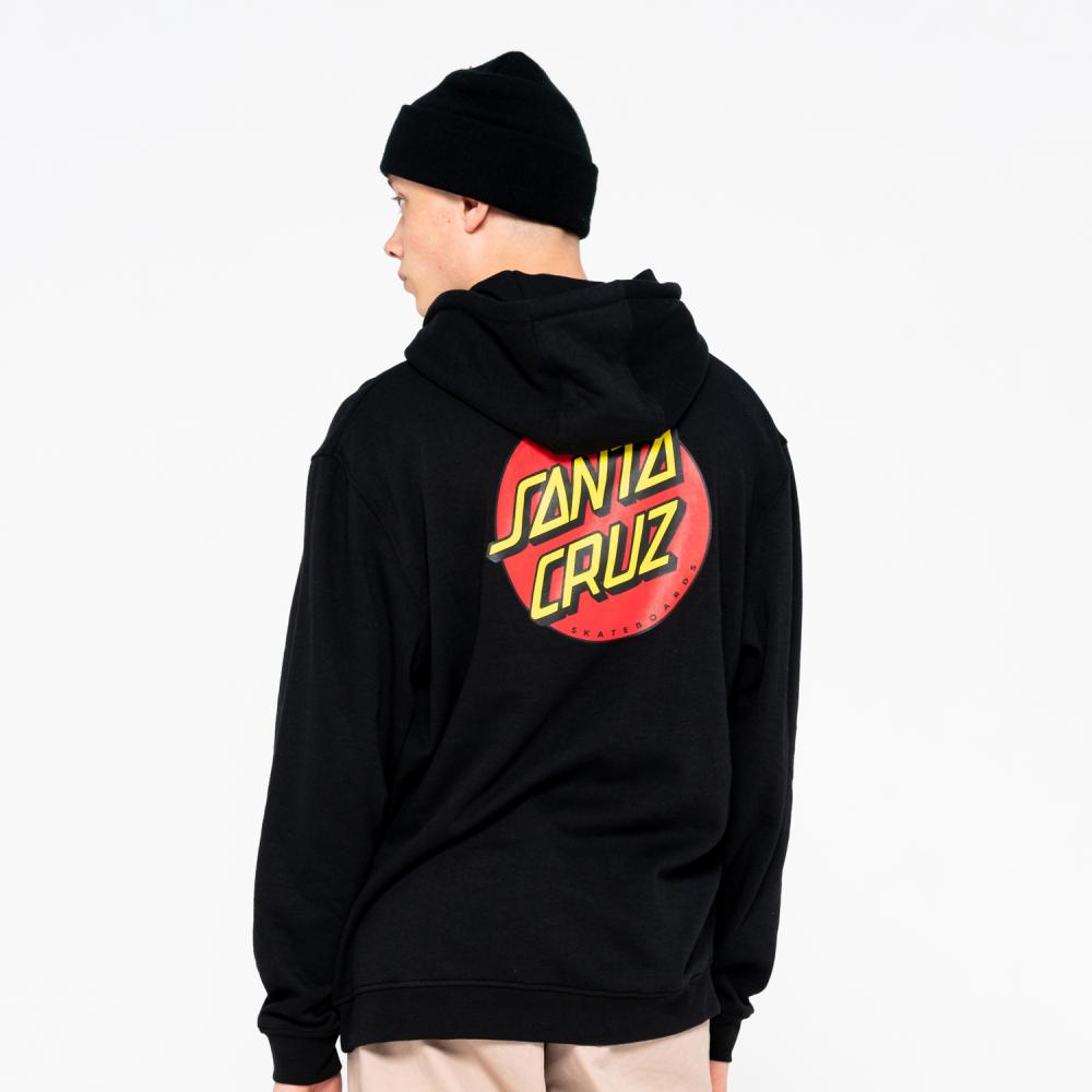 Santa Cruz Classic Dot  Hood - Black