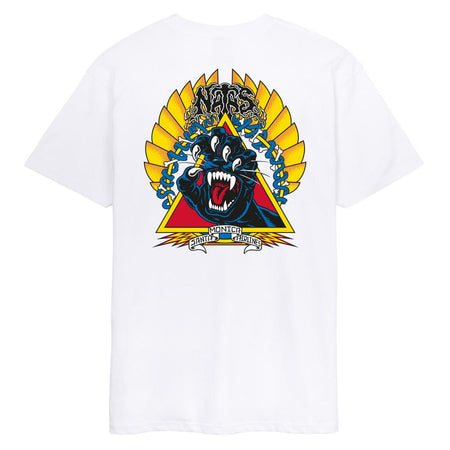 Santa Cruz Natas Screaming Panther T-Shirt - White