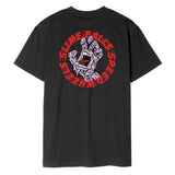 Santa Cruz Slimeballs SB Hand T-Shirt - Black