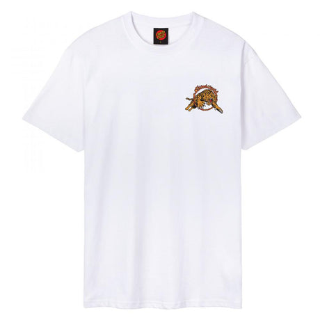 Santa Cruz Salba Tiger Redux T-Shirt - White