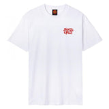 Santa Cruz T-Shirt Knox Firepit Dot - White