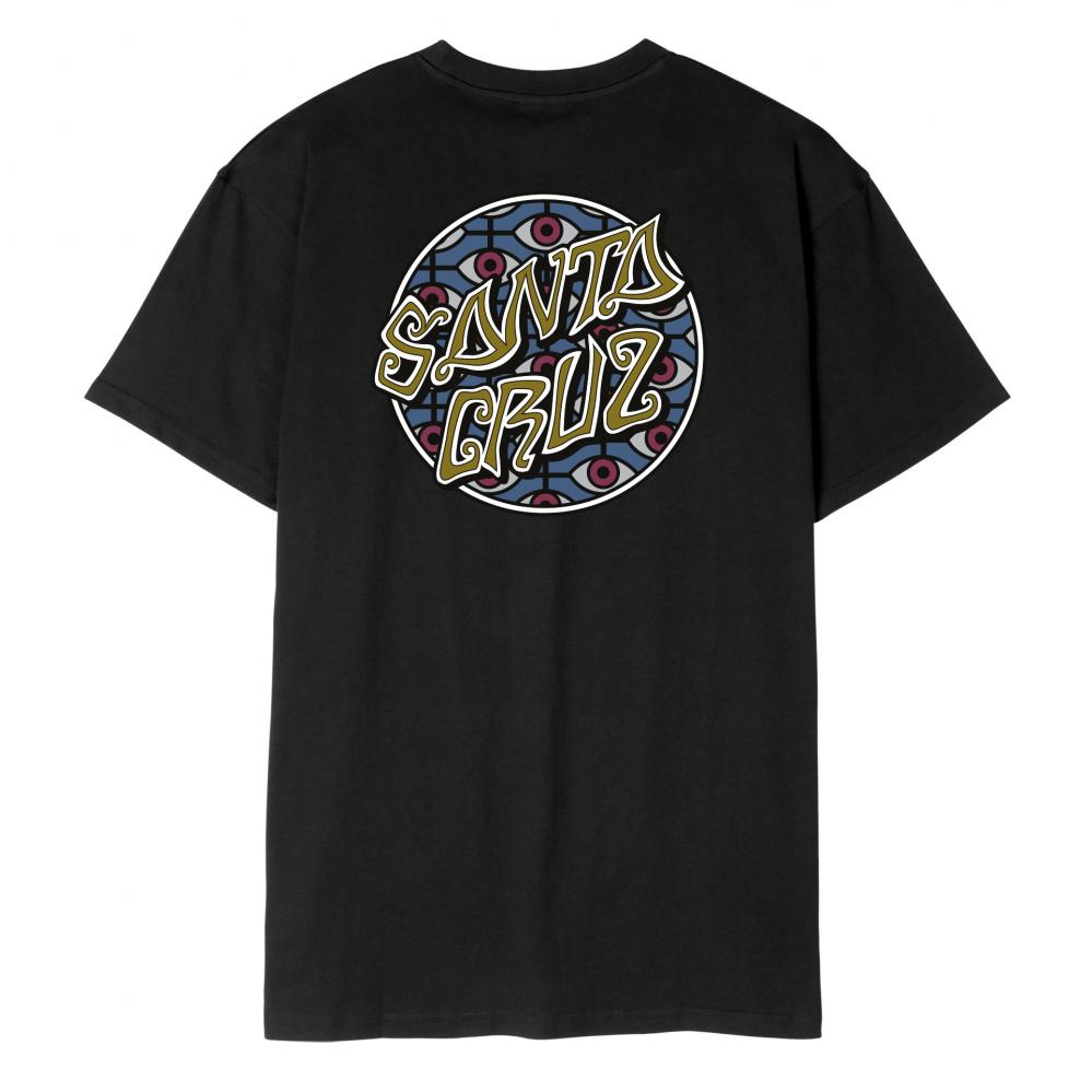 Santa Cruz T-Shirt Salba Eyes Dot T-Shirt Black