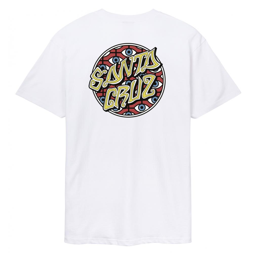 Santa Cruz T-Shirt Salba Eyes Dot T-Shirt White