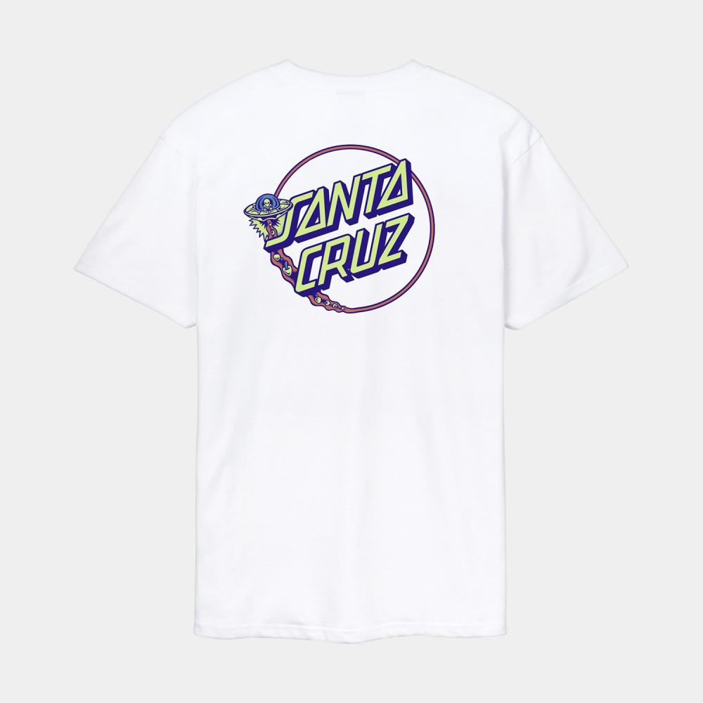 Santa Cruz Winkowski UFO Dot T-Shirt - White
