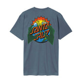 Santa Cruz Kendall End of the Dot T-Shirt - Storm Grey