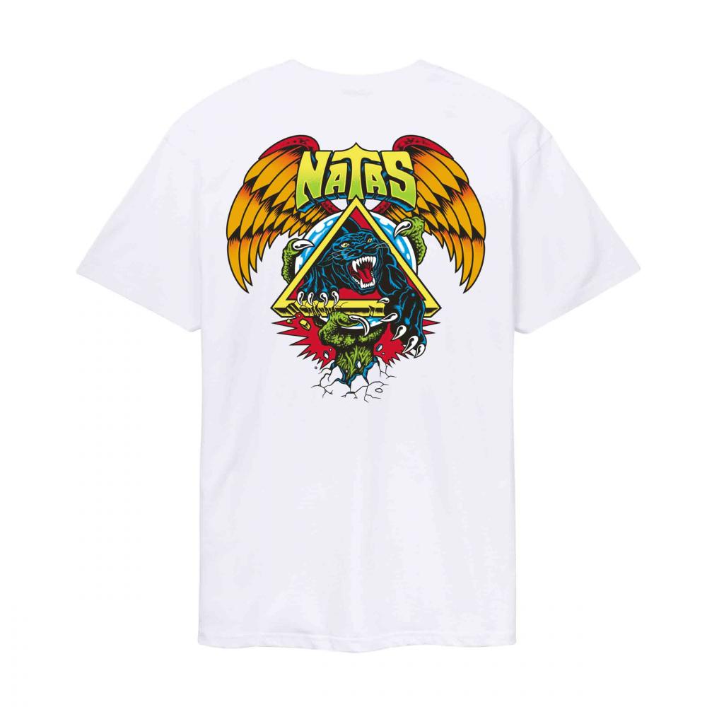 Santa Cruz Natas Screaming Panther T-Shirt - White