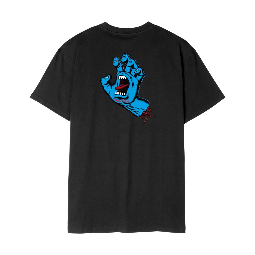 Santa Cruz T-Shirt Screaming Hand - Black