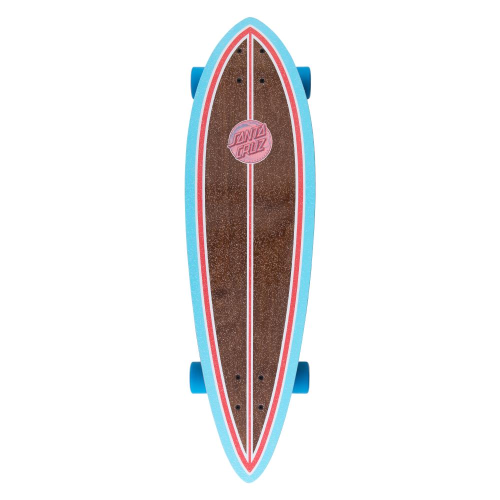 Santa Cruz Complete Decoder Longboard Wave Pintail Multi 33 IN