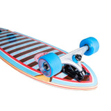Santa Cruz Complete Decoder Longboard Wave Pintail Multi 33 IN