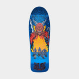 Santa Cruz X Stranger Things Skateboard Deck - Knox Hellfire - Blue - 10"