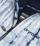 Dryrobe Advance - Long Sleeve - Contrast - Batik/Blue