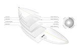 7'2 Torq BigBoy Surfboard - Petrol - Pick-Up only