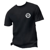 Woodies Tiles Logo Tee - Black