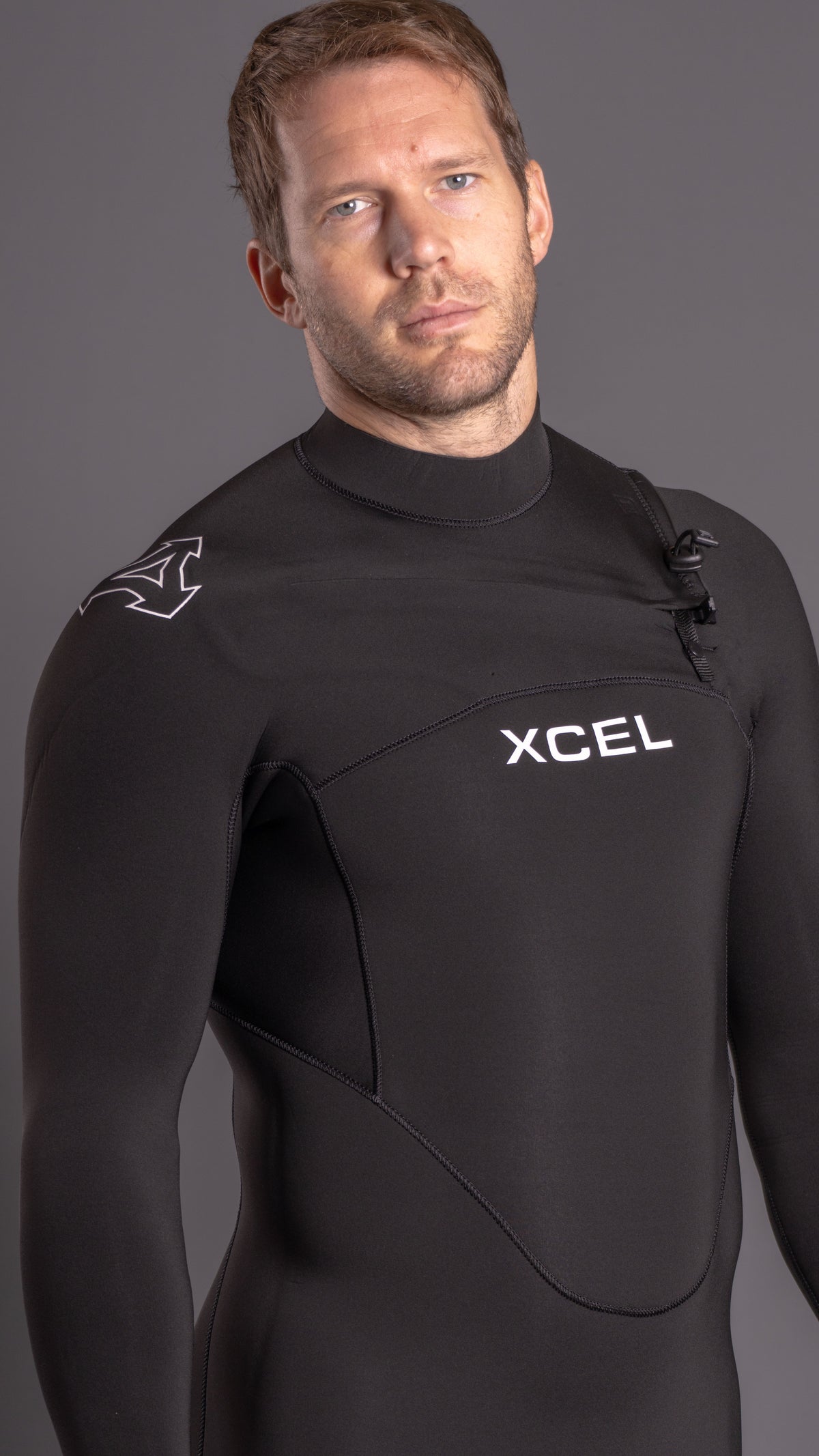 Xcel 5/4 mm Axis X Chest Zip Wetsuit - Black 2026/27