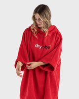 Dryrobe - Toweling Changing Robe - Red