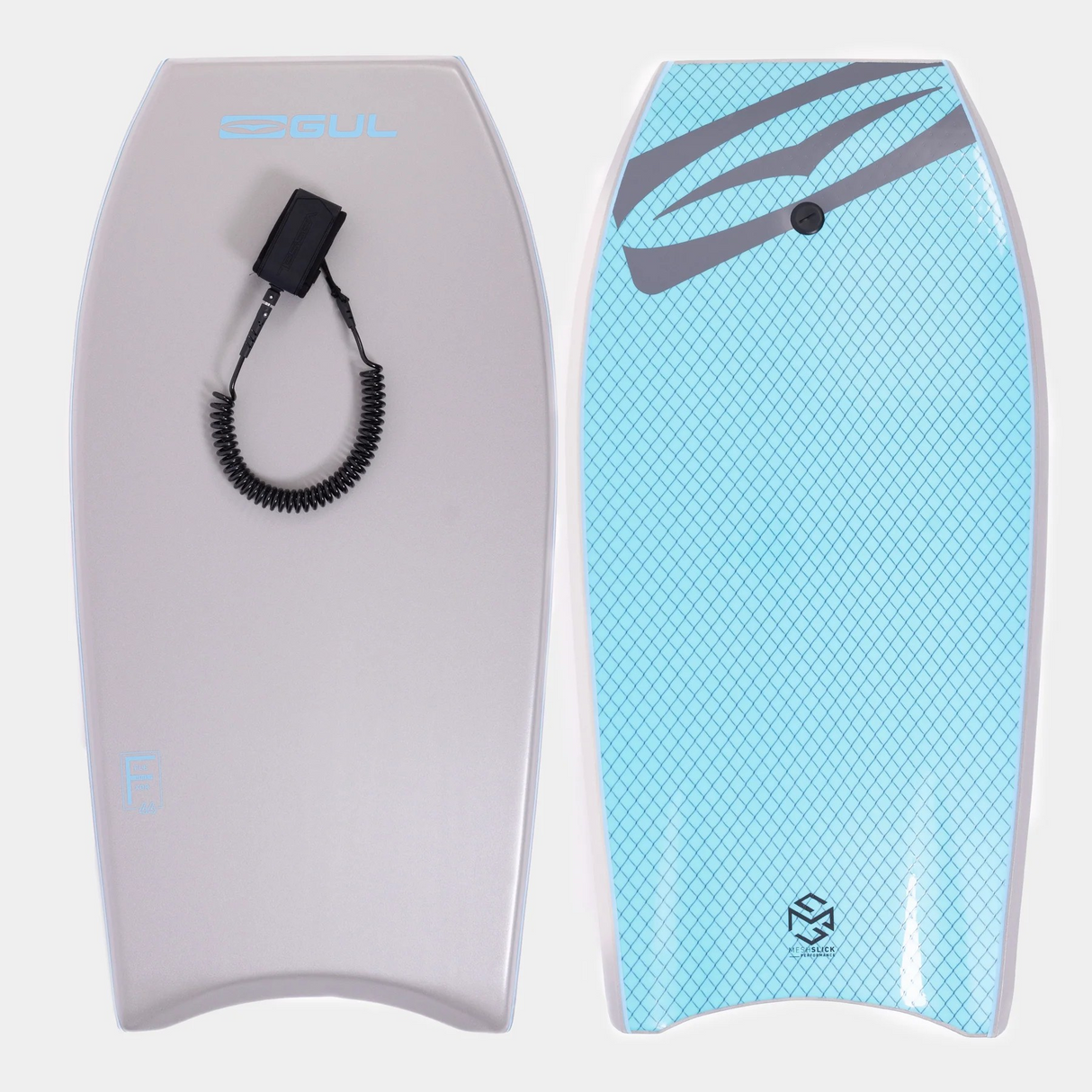 Gul Flexor 44 Inch Mesh Bodyboard with Coil Leash - Pick Up Only