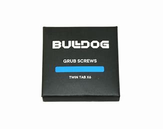 Bulldog Twin Tab Grub Screw 6 Pack