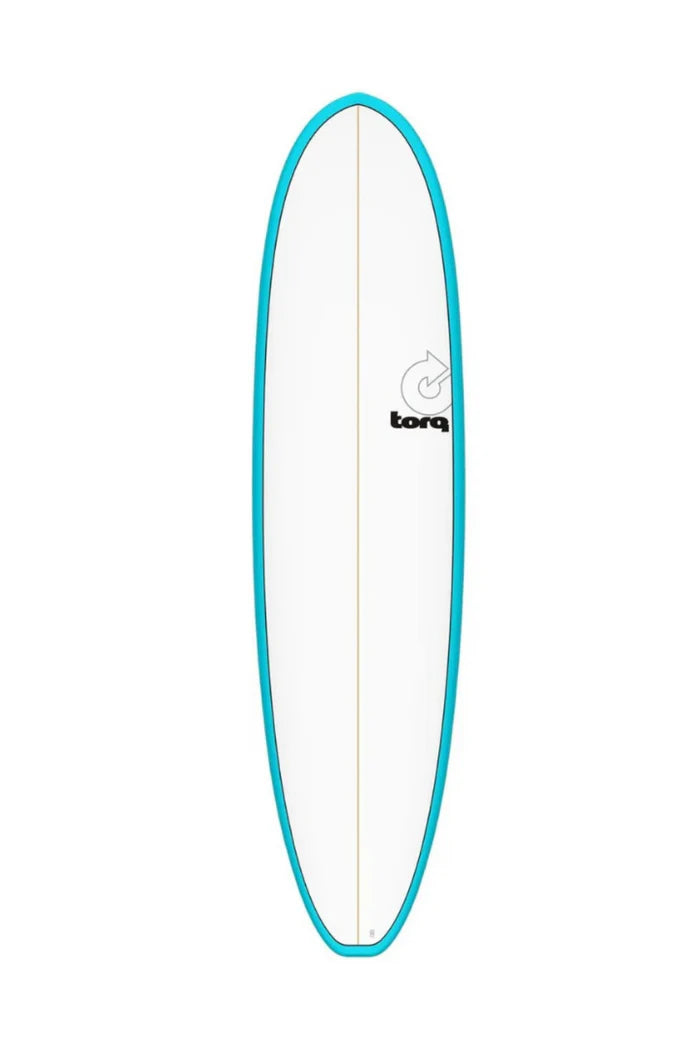 7'8 Torq Fun V Surfboard - Blue/Pinline - Pick-Up only