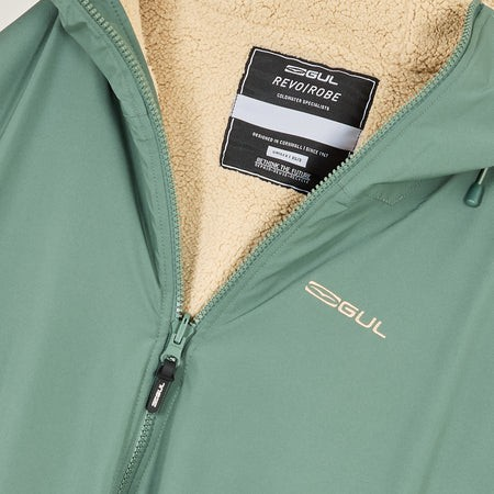 Gul Junior Revo Robe -Long Sleeve - Green/Taupe