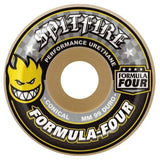 Spitfire F4 Skateboard Wheels White - Conical - 99A - 52mm
