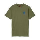Santa Cruz T-Shirt - Screaming Hand - Deep Olive
