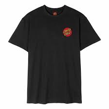 Santa Cruz T-Shirt - Classic Dot - Black
