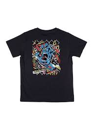 Santa Cruz T-Shirt - Damaged Hand - Black
