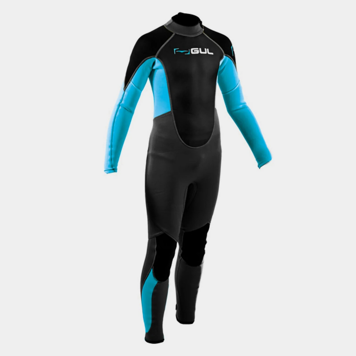 Gul Junior 3/2 mm Wetsuit - Grey/Blue Aster