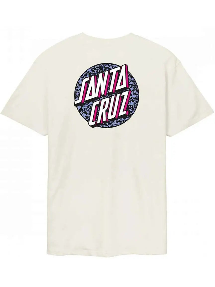 Santa Cruz T-Shirt - Control Dot - Unbleached Cotton