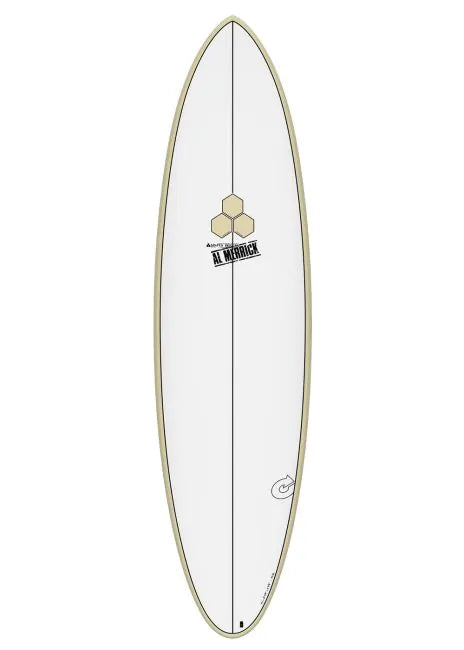 7FT Torq Channel Islands M23 X-Lite Surfboard - Al Merrick - Sand/Pinline - Pick-Up only