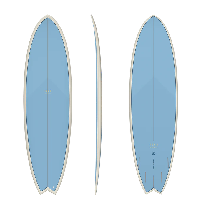 6'10" Torq Fish Surfboard - Mako Blue - Pick-Up only