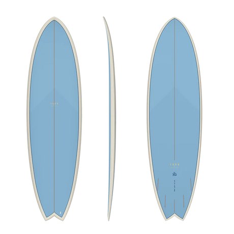 6'10" Torq Fish Surfboard - Mako Blue - Pick-Up only
