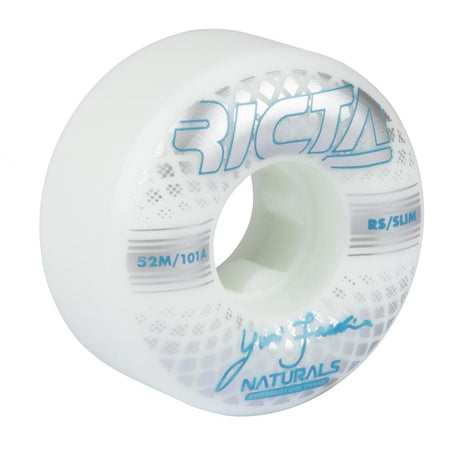 Ricta Skate Wheels Facchini Refl Nat Slim 101A Wide Naturals - White - 52mm