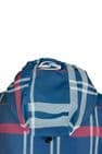 Sola Waterproof Changing Coat/Robe - Navy/Check