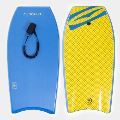 Gul Flexor 44 Inch Mesh Bodyboard with Coil Leash