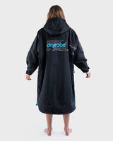 Dryrobe Advance Kids Long Sleeve Remix - Black Blue/Camo