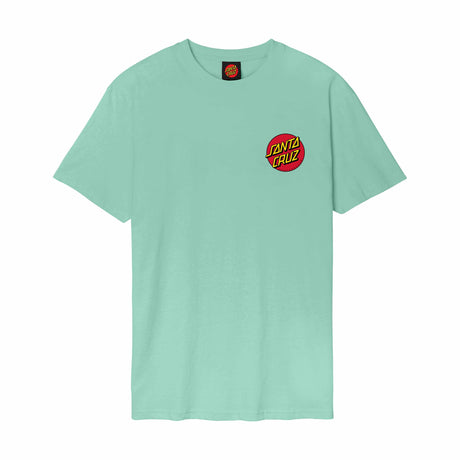 Santa Cruz T-Shirt Classic Dot Mint